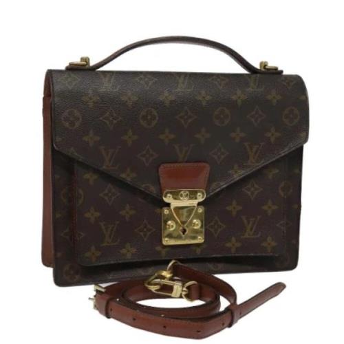 Pre-owned Canvas louis-vuitton-tasker