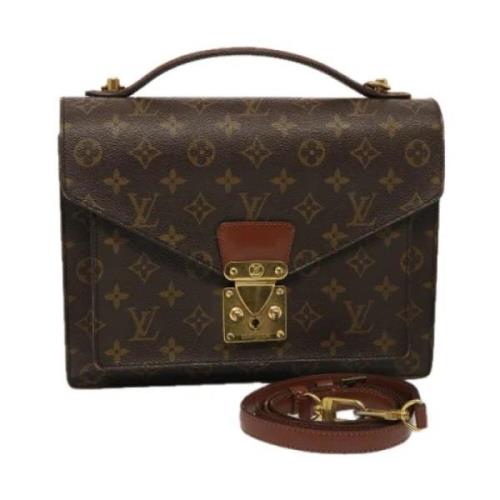 Pre-owned Canvas louis-vuitton-tasker