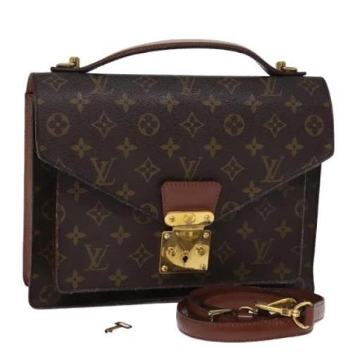 Pre-owned Canvas louis-vuitton-tasker