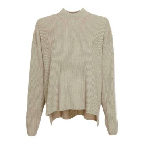 Timothea2 Turtleneck Sweater med Sideruder