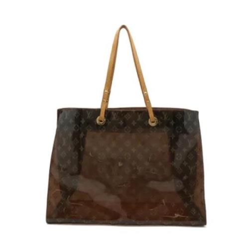 Pre-owned Vinyl louis-vuitton-tasker