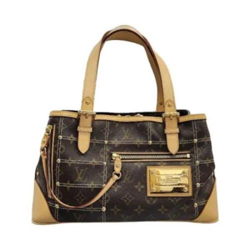 Pre-owned Canvas louis-vuitton-tasker