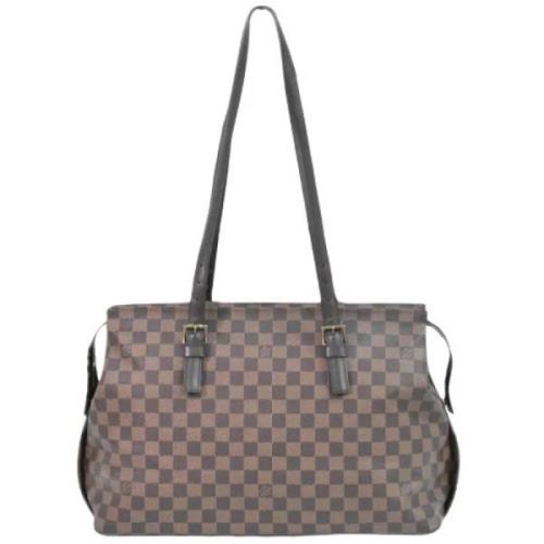 Pre-owned Canvas louis-vuitton-tasker