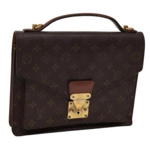 Pre-owned Canvas louis-vuitton-tasker