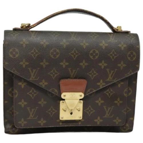 Pre-owned Canvas louis-vuitton-tasker