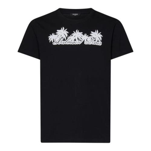 Sort Palm Tree T-shirt