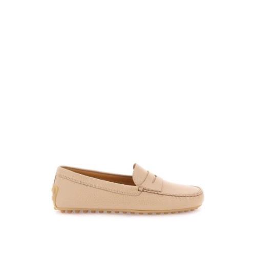 By gommino læder loafers