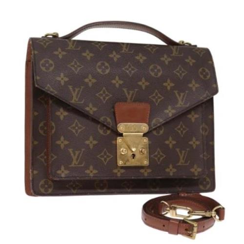 Pre-owned Canvas louis-vuitton-tasker