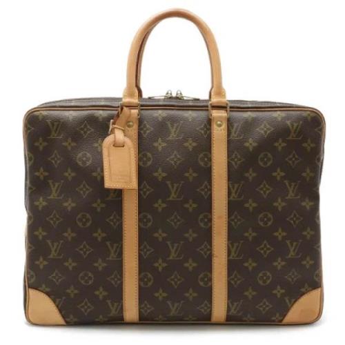 Pre-owned Canvas louis-vuitton-tasker