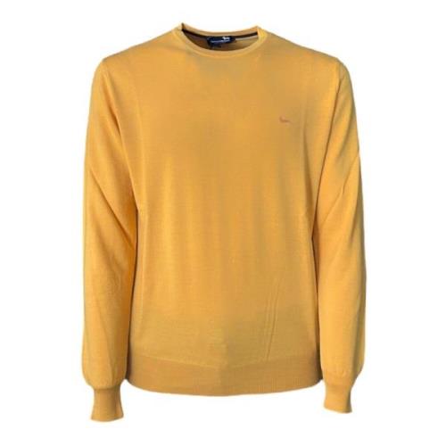 Sennep grundlæggende herre sweater med tone-i-tone logo - XL