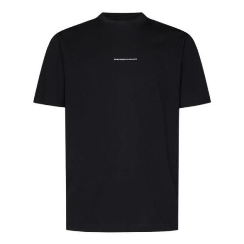 Sorte T-shirts og Polos med Logo Print