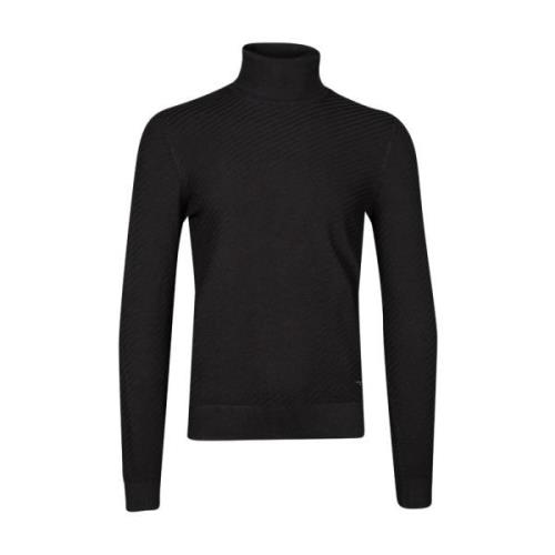 Diagonal Mønster Turtleneck