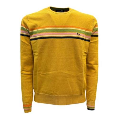 Sennep Herre Sweater med Logo på Forsiden - XL