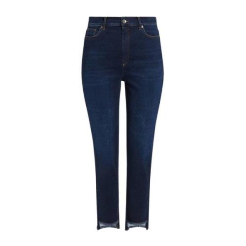 Slim-fit Asymmetriske Jeans