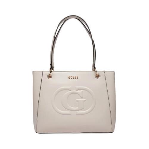 Elegant Cream Shopper Taske