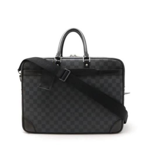 Pre-owned Canvas louis-vuitton-tasker