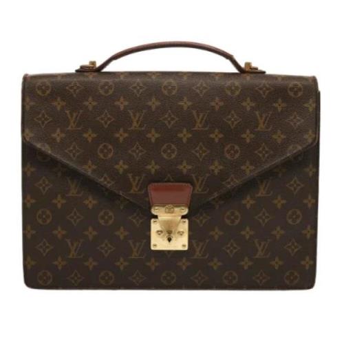 Pre-owned Canvas louis-vuitton-tasker