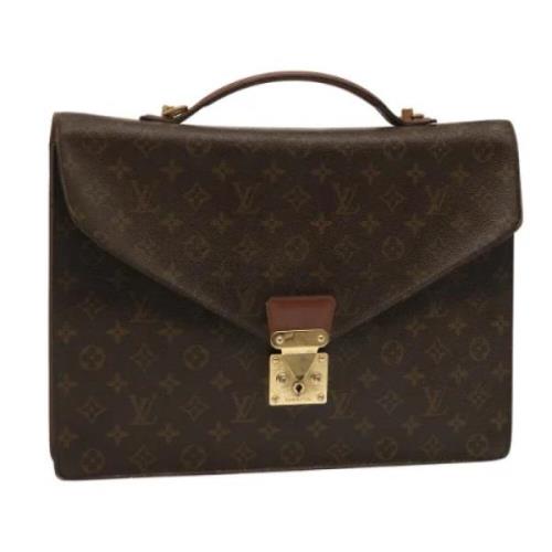 Pre-owned Canvas louis-vuitton-tasker