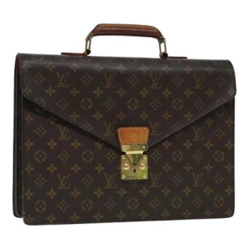 Pre-owned Canvas louis-vuitton-tasker