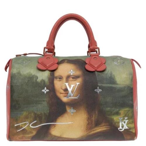 Pre-owned Canvas louis-vuitton-tasker