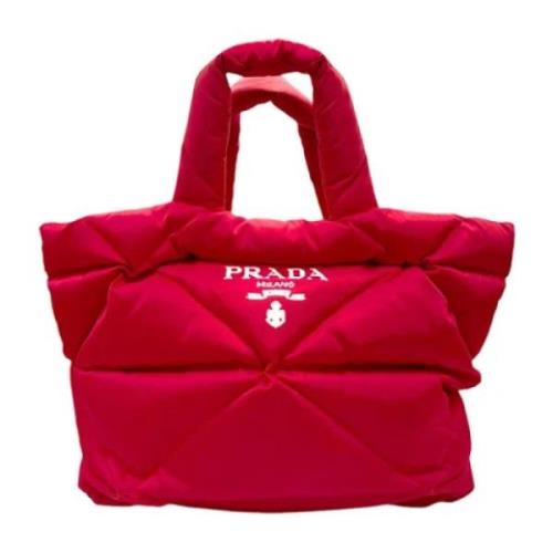 Pre-owned nylon prada-tasker