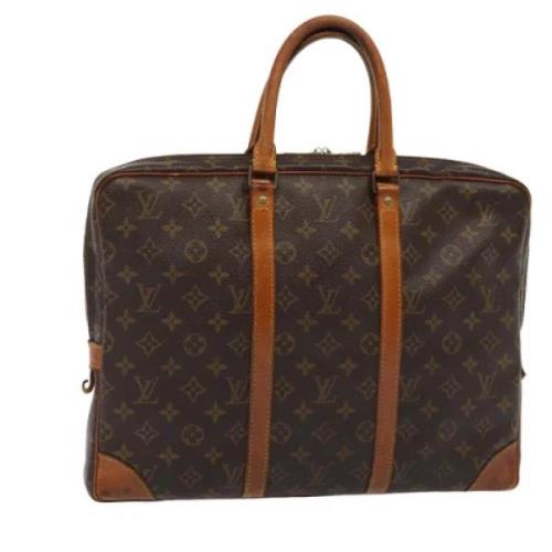 Pre-owned Canvas louis-vuitton-tasker