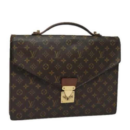 Pre-owned Canvas louis-vuitton-tasker