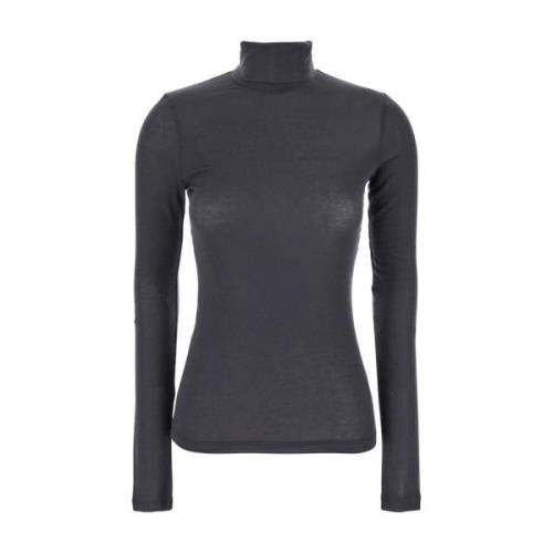 Grå Pascale Turtleneck Sweater