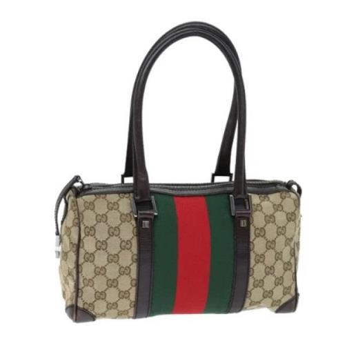 Pre-owned Canvas gucci-tasker