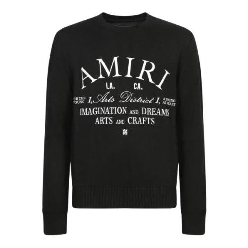 Sort Grafisk Sweatshirt AW24