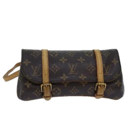 Pre-owned Canvas louis-vuitton-tasker