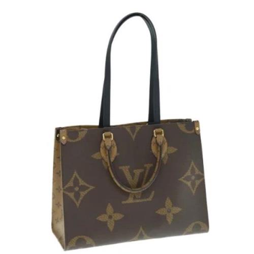 Pre-owned Canvas louis-vuitton-tasker