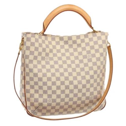 Pre-owned Canvas louis-vuitton-tasker