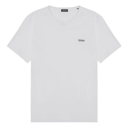 Kortærmet rund hals T-shirt