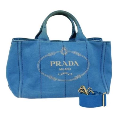 Pre-owned Canvas prada-tasker