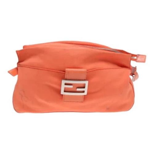 Pre-owned nylon fendi-tasker