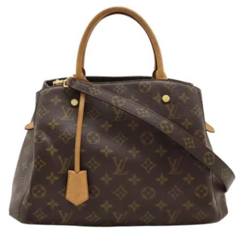 Pre-owned Canvas louis-vuitton-tasker