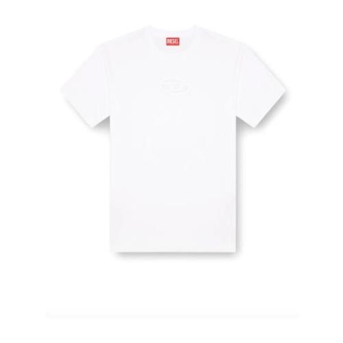 Oval D Broderet T-shirt (Hvid)