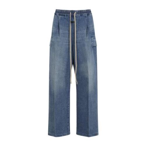 Indigo Denim Cargo Pant