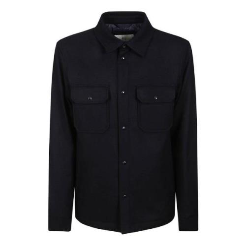 Quiltet Uld Overshirt