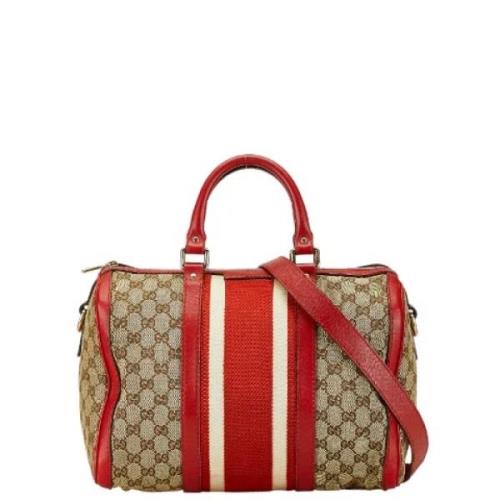 Pre-owned Canvas gucci-tasker