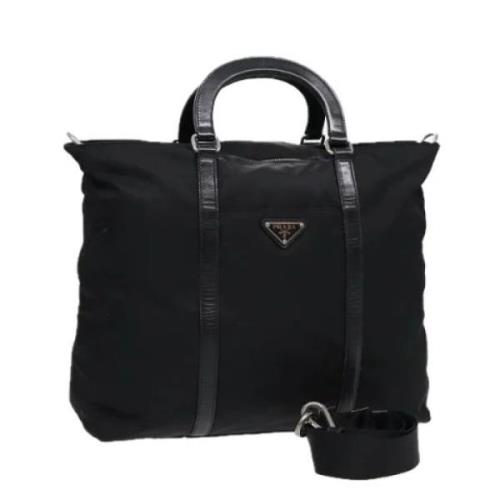 Pre-owned nylon prada-tasker