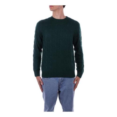 Grøn Logo Sweater Regular Fit