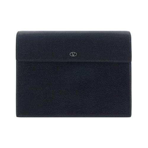 Elegant Læder Clutch Taske