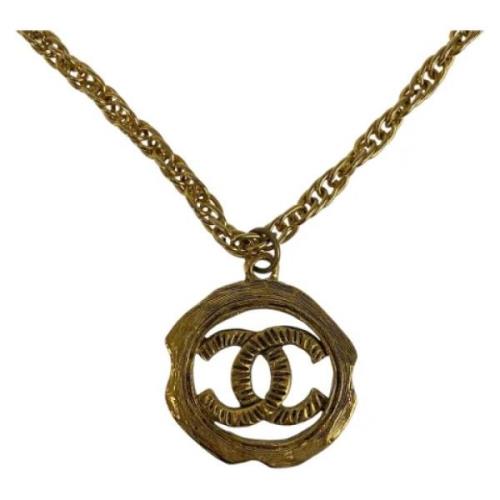 Pre-owned Metal chanel-smykker