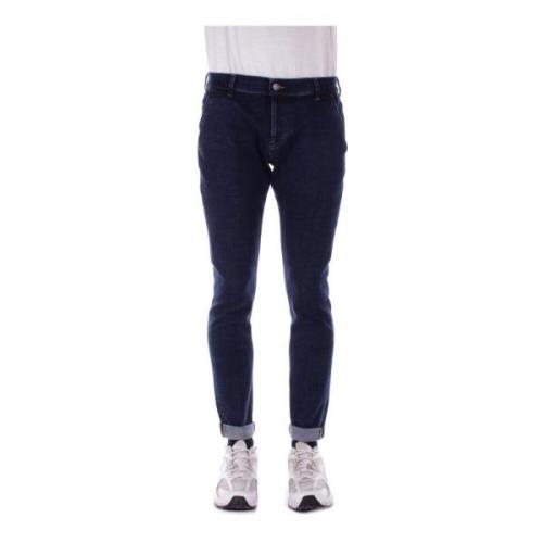 Slim Fit Denim Jeans med Logo