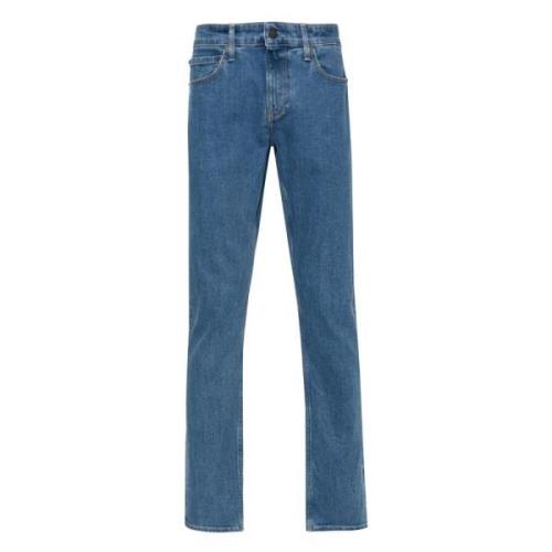 Slim Fit Mid Blue Jeans