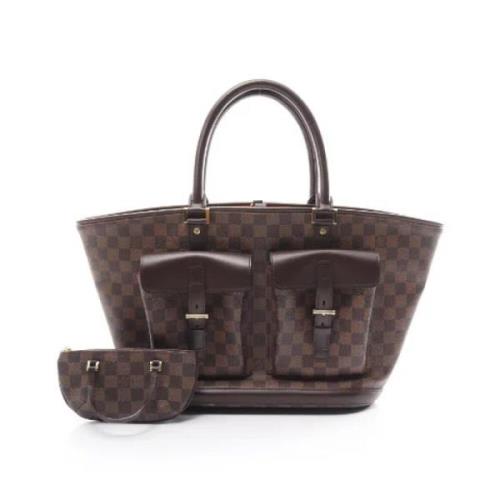 Pre-owned Canvas louis-vuitton-tasker