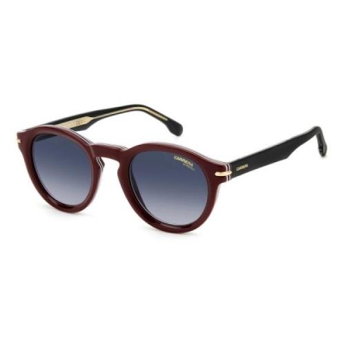 Rød acetat unisex solbrille