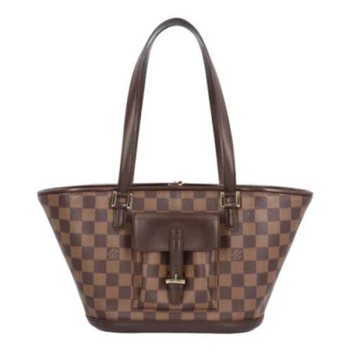 Pre-owned Canvas louis-vuitton-tasker